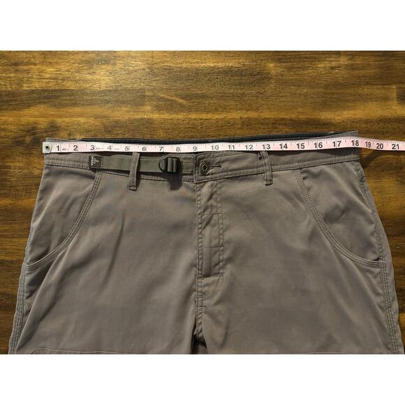 Prana Men's 36 x 34 Pants Standard Stretch Zion Straight Hiking Performance - Picture 7 of 11